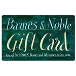 BARNES & NOBLE<sup>®</sup> $25 Gift Card