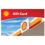SHELL GAS<sup>®</sup> $25 Gift Card 